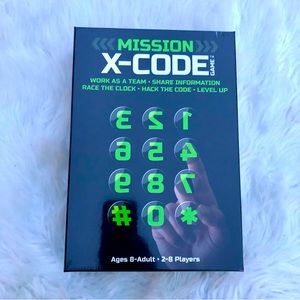 Mission X Code Board Game - BRAND NEW SEALED